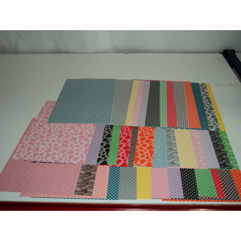 CARTULINA 25*35 MAILDOR DECORADA SURTIDA 40H 10 COLORES 4 PATRONES 354590