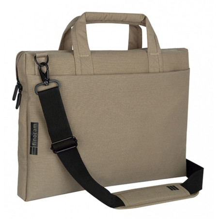 MALETIN FINOCAM ORDENADOR 15" BANDOLERA BASE 4CM BEIGE 5398072 J910 ^