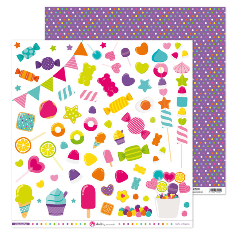 CARTULINA GRAFOPLAS ANITA PACK5 LAMINAS FIGUR.RECORTABLES MIS CHUC 37010923