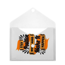 DOSSIER VELCRO OFFICEBOX 50*70 TRANSPARENTE BOLSA 5U 91761