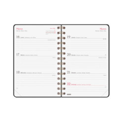AGENDA ALMA E5 SVH 2026 NEGRO+ FINOCAM26 762000126 131 X 19 X 190 MM
