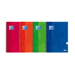 CUADERNO CUARTO 80H. 90G CUADRO 4MM T/EXTRADURA MRG SURTIDOS OXFORD SCHOOL