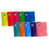 CUADERNO FOLIO 80HJ 90G CUADRO 4MM T/PLASTICO ROJO OXFORD SCHOOL