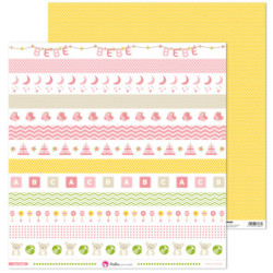 CARTULINA GRAFOPLAS ANITA PACK5 LAMINAS TIRAS ROSA BB 37011932