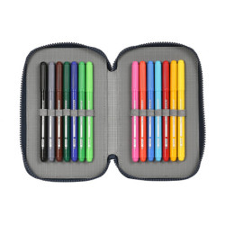 PLUMIER DOBLE PQÑO 28 PCS EL NIÑO "BAHIA" SAFTA23 ENERO 412307854