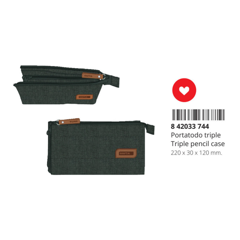 PORTATODO TRIPLE SAFTA CARBON SAFTA23 ENERO 842033744