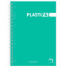 CUADERNO T PP FOLIO 100H MICROPERFORADO PACSA PLASTIPAC 90G LISO 16686