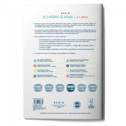 RUBIO MI CUADERNO DE VERANO 6-7 AÑOS UNIDAD ISBN 9788417427689