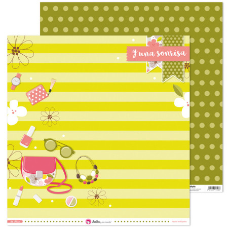 CARTULINA GRAFOPLAS ANITA PACK5 PAPELES SCRAP DE CHICAS 37018641