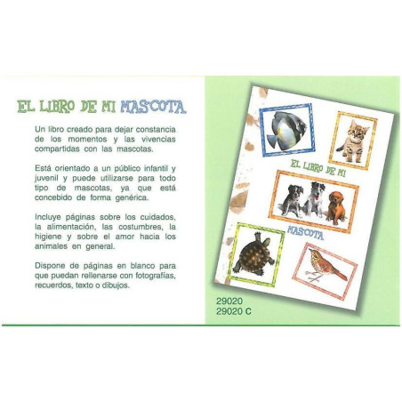 LIBRO MASCOTA EDICROMO DECORADO 29020