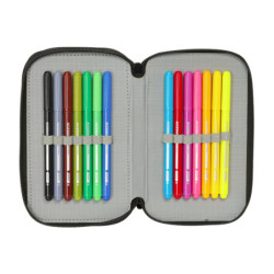 PLUMIER TRIPLE 37 PCS SPIDER-MAN "ATTACK" SAFTA25 ENERO 412543857