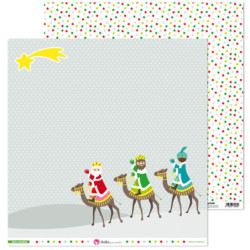 CARTULINA GRAFOPLAS ANITA PACK5 PAPEL SCRAP 12X12LO REYES NAVIDAD 37019763