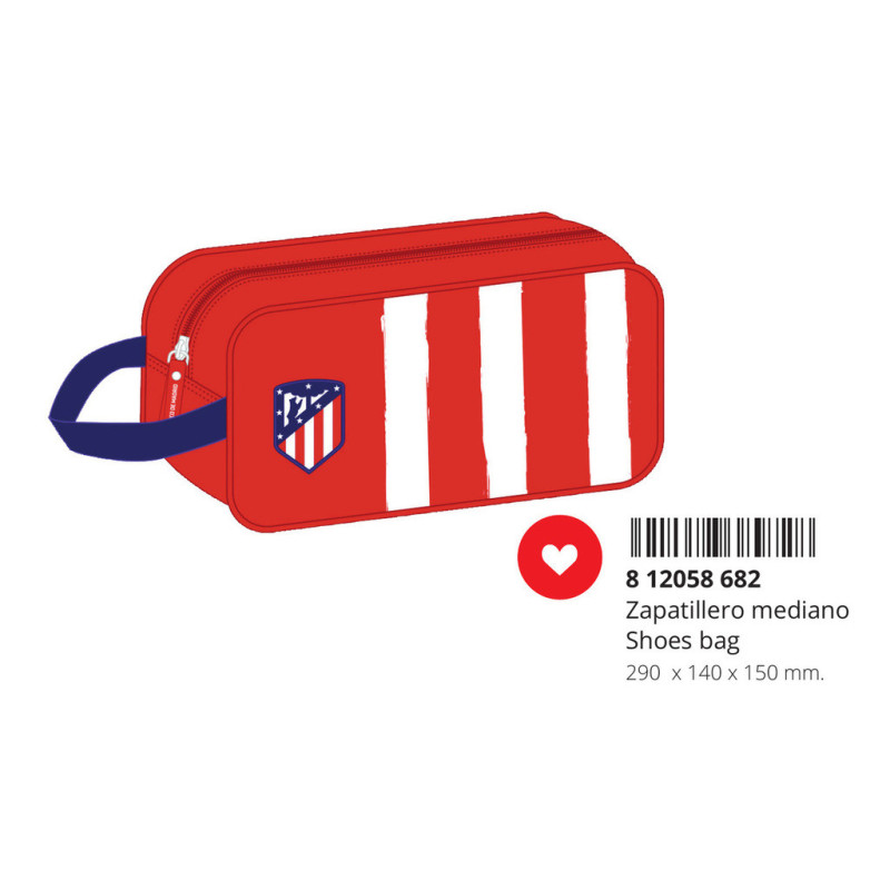 ZAPATILLERO MEDIANO ATCO. DE MADRID 1ª EQUIPACION 20/21 812058682 15*29 SAFTA22