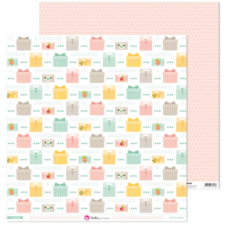 CARTULINA GRAFOPLAS ANITA SCRAP 180G DOBLE CARA SI QUIERO 37019784