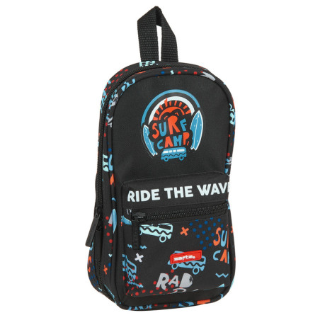 ESTUCHE CREMA. MOCHILA C/4 PORT.LLENOS SAFTA "SURF CAMP" 442129747 23*12 SAFTA22