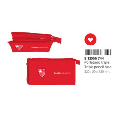 PORTATODO TRIPLE SEVILLA FC CORPORATIVA 812056744 12*22 SAFTA22
