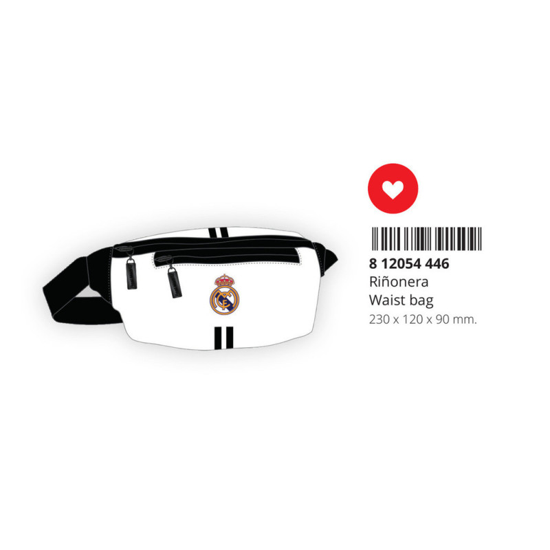 RIÑONERA REAL MADRID 1ª EQUIP. 20/21 812054446 12*23 SAFTA22