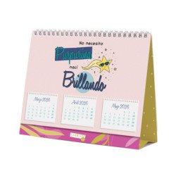 CALENDARIO SOBREMESA TALKUAL ESC.2026+ FINOCAM26 785100026 210 X 70 X 170 MM