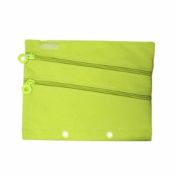 PORTATODO PLANO DOBLE PARA CARPETA ANILLAS OFFICE BOX COLORES SURTIDOS 52811 UNIDAD