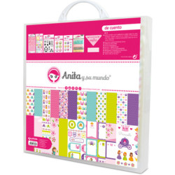 CARTULINA GRAFOPLAS ANITA KIT SCRAP2 COLECCION DE CUENTO C/MALETIN 37080703