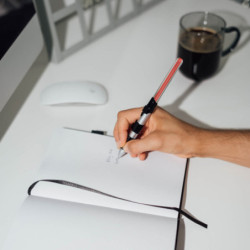 BLOC NOTAS DOTS ERIK C/BOLIGRAFO LASER STARWARS DARTH VADER CPA5013