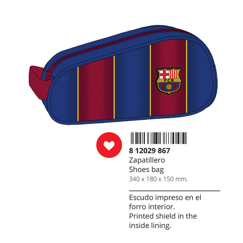 ZAPATILLERO F.C.BARCELONA 1ª EQUIP. 20/21 812029867 15*34 SAFTA22