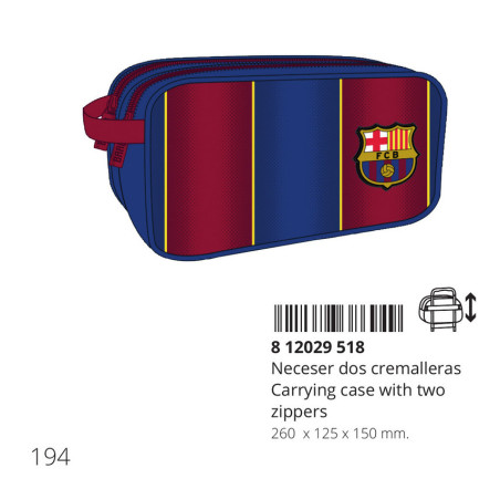 NECESER 2 CREMALLERAS ADAPT.CARRO F.C.BARCELONA 1ª EQUIP. 20/21 812029518 15*26 SAFTA22