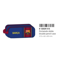 PORTATODO DOBLE F.C.BARCELONA 1ª EQUIP. 20/21 812029513 8*21 SAFTA22