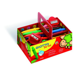 CERAS GIOTTO BE-BE CESTA 40u.+SACAPUNTAS