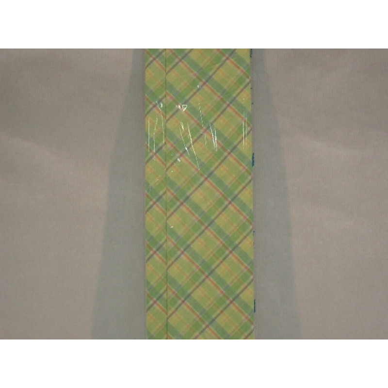 PAPEL SEDA DECORADO ROMBO AMARILLO-VERDE 5H 400350