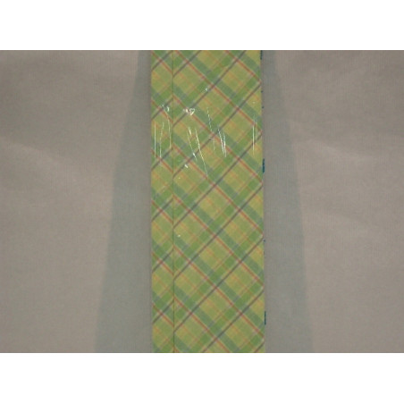 PAPEL SEDA DECORADO ROMBO AMARILLO-VERDE 5H 400350