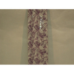 PAPEL SEDA DECORADO PETUNIAS VIOLETA  5H 400350