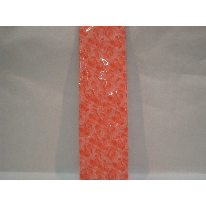 PAPEL SEDA DECORADO ROSAS ROSA 5H 400350