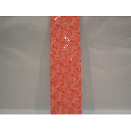 PAPEL SEDA DECORADO ROSAS ROSA 5H 400350