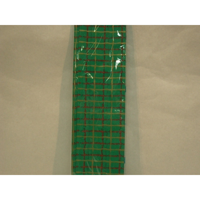 PAPEL SEDA DECORADO RED VERDE-ROJO-ORO 5H 400350