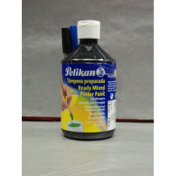 TEMPERA PELIKAN PREPARADA GUACHE 500ML NEGRO