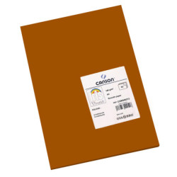 CARTULINA CANSON GUARRO IRIS A-3 MARRON CHOCOLATE 34 PTE 50U C200040213