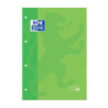 RECAMBIO A4+ 80H 4 TALADROS 90G 5MM VERDE OXFORD
