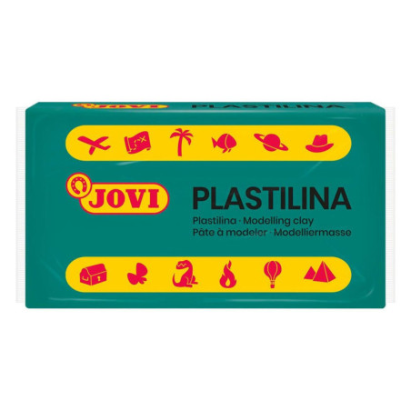 PLASTILINA JOVI 70/11 PEQUEÑA VERDE OSCURO UNIDAD