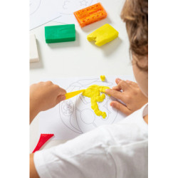 EXPOSITOR JOVI PLASTILINA PARA PINTAR MULTIPRODUCTO SOBREMESA 6U 26301