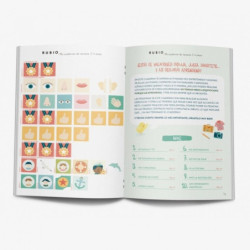 RUBIO MI CUADERNO DE VERANO 3-4 AÑOS UNIDAD ISBN 9788417427658