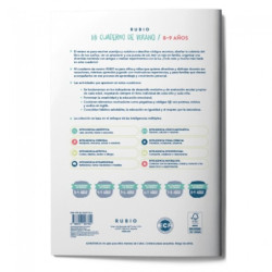 RUBIO MI CUADERNO DE VERANO 8-9 AÑOS UNIDAD ISBN 9788417427702