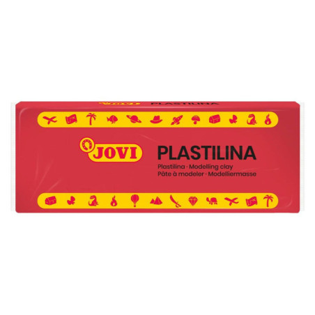 PLASTILINA JOVI 71/05 MEDIANA ROJO UNIDAD
