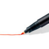 ROTULADOR STAEDTLER LUMOCOLOR FINO NEGRO 318 C/10U
