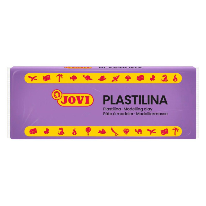 PLASTILINA JOVI 71/14 MEDIANA LILA UNIDAD