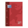 CUADERNO ENRI OXFORD SCHOOL EUROPEAN A-4  80H 5*5 ROJO 100430198