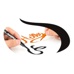 ROTULADOR CARIOCA SUPER BRUSH PUNTA PINCEL 20 COLORES 42968