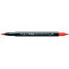 ROTULADOR DOBLE PUNTA LYRA AQUA BRUSH DUO PINCEL C/12U CARTON 6521120 FILA