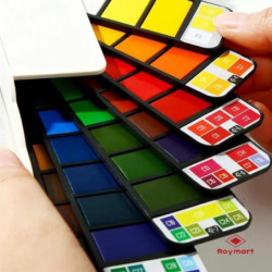 ACUARELA ALEX BOG ABANICO 25 COLORES PROFESSIONAL AB-0431