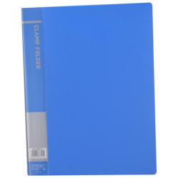 CARPETA PLAST A-4 MINICLIP LATERAL DELI 2 COLORES EB30022 UNIDAD